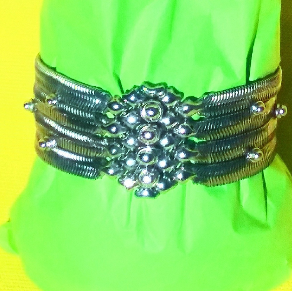 Sergio Gutierrez Liquid Metal Snake Bracelet SNB14